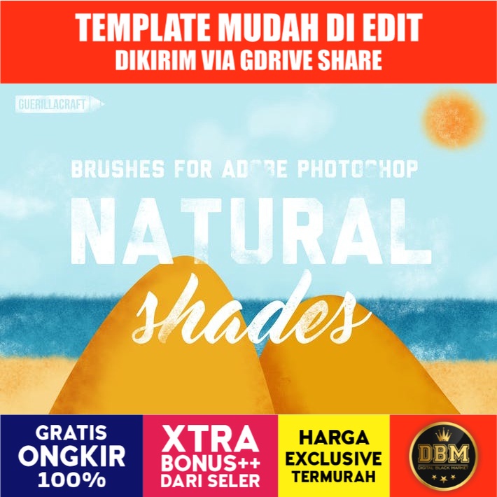 Natural Shades Brushes For - Photoshop