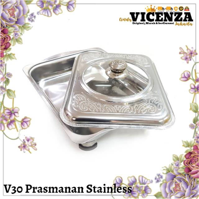 [ORIGINAL] VICENZA Prasmanan Stainless Pan V30