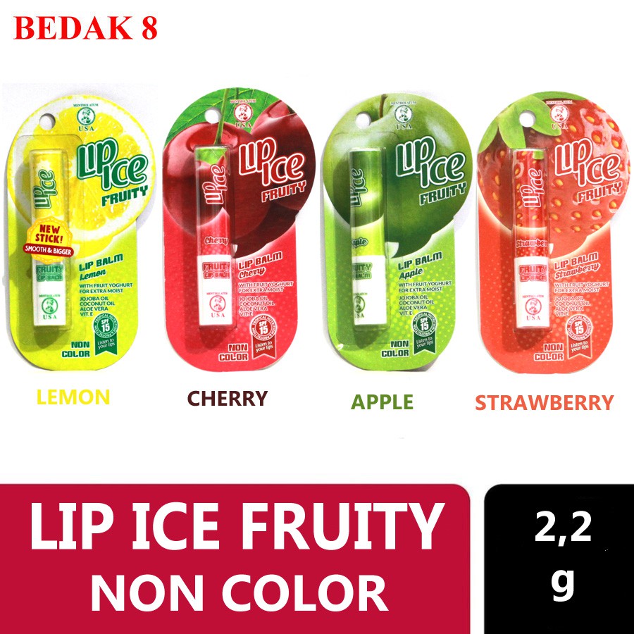 LIP ICE Fruity Lip Balm NON Color SPF 15