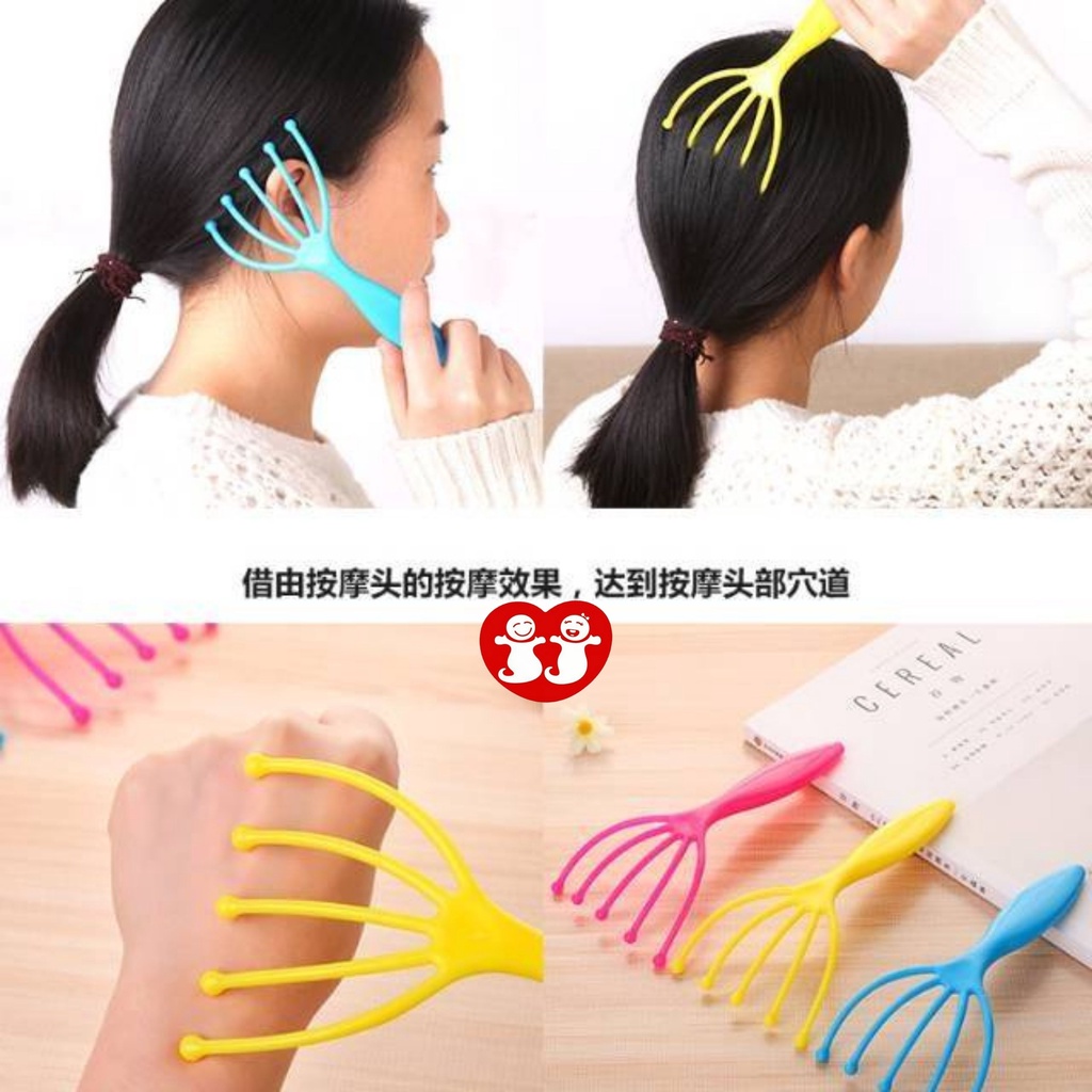 Bokoma Alat Pijat Kepala Terapi Kepala dan Badan /Head Massager