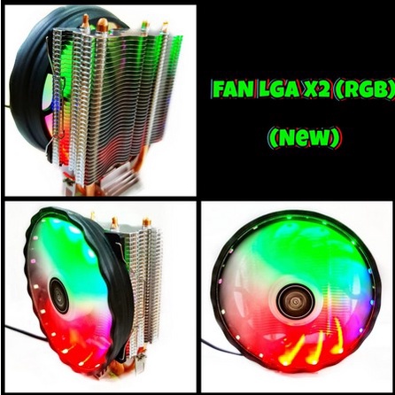 CPU Cooler LED RGB Fan For Intel LGA W-X2 WANJIAFENG