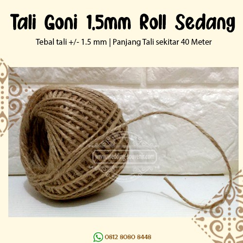 

Tali Goni 1.5mm Roll Sedang