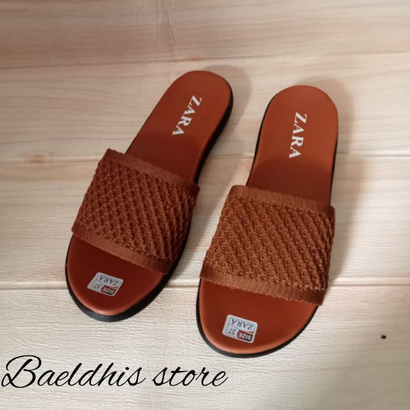 sandal rajut import sandal wanita kekinian 2022 buat lebaran sandal remaja terbaru