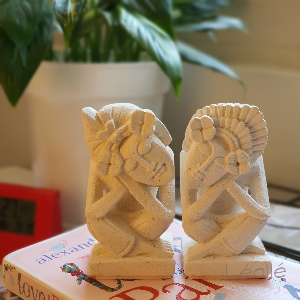 Kado Pernikahan Patung Batu Paras Janger Bali