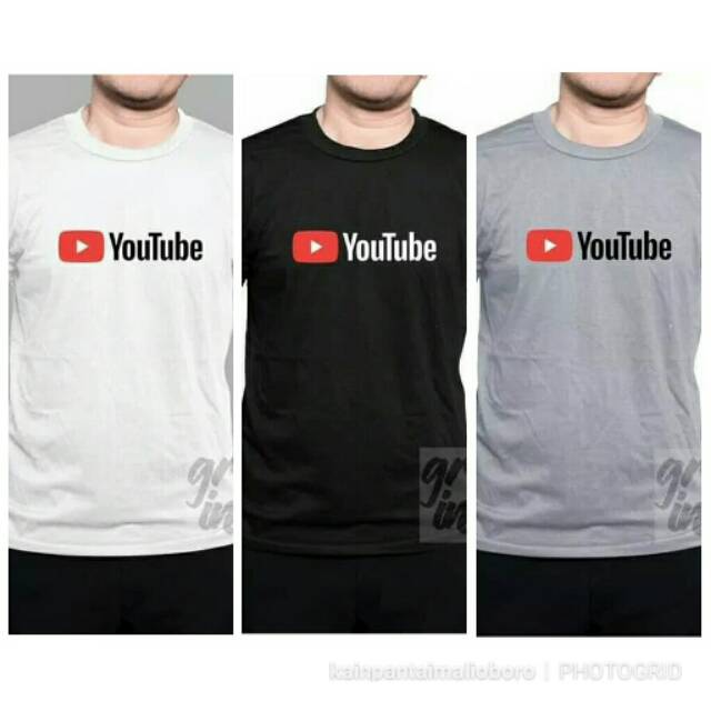 KAOS OBLONG YOUTUBE SABLON