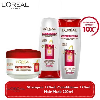  L OREAL  Paris Total Repair 5 Hair Mask Hair Care 200 ml 