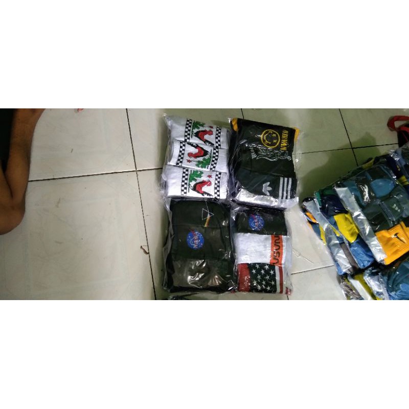 kaos kaki original Destro skate trabal lembut &amp; tebal