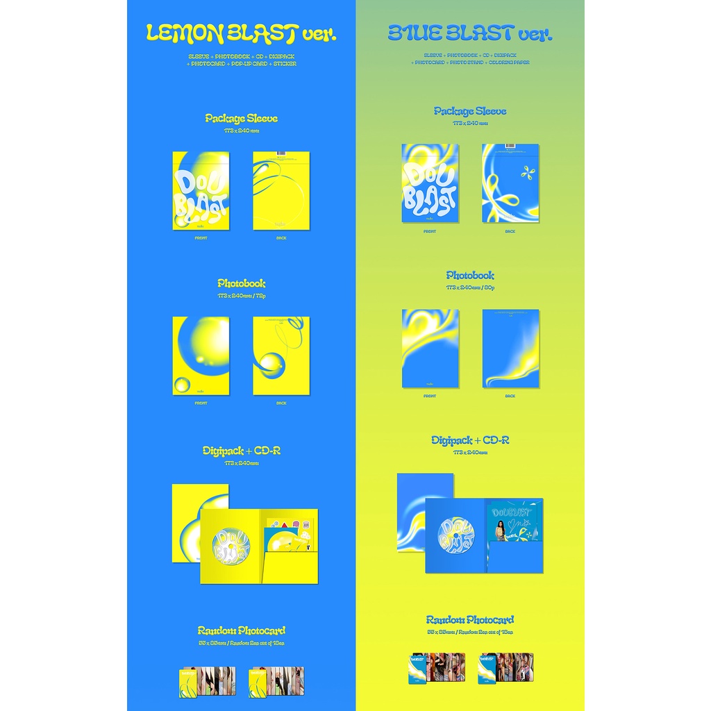 Kep1er - 2nd Mini Album DOUBLAST (+ Online POB Photocard)