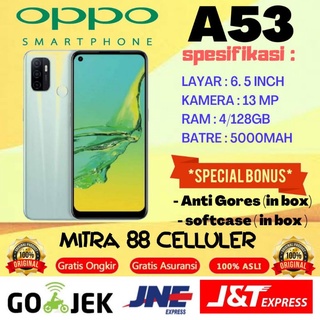OPPO A53 RAM 4/128 GARANSI RESMI OPPO INDONESIA