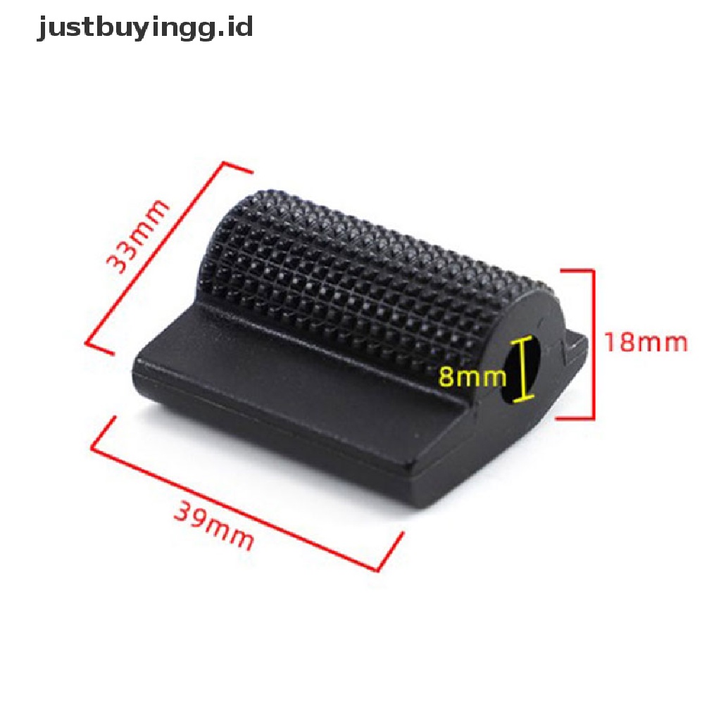 (Justbuyingg.Id) Cover Pelindung Pedal Gigi Motor Universal Bahan Karet