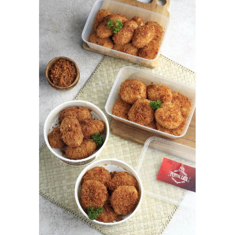 Pentolata Ketan Bumbu Serundeng