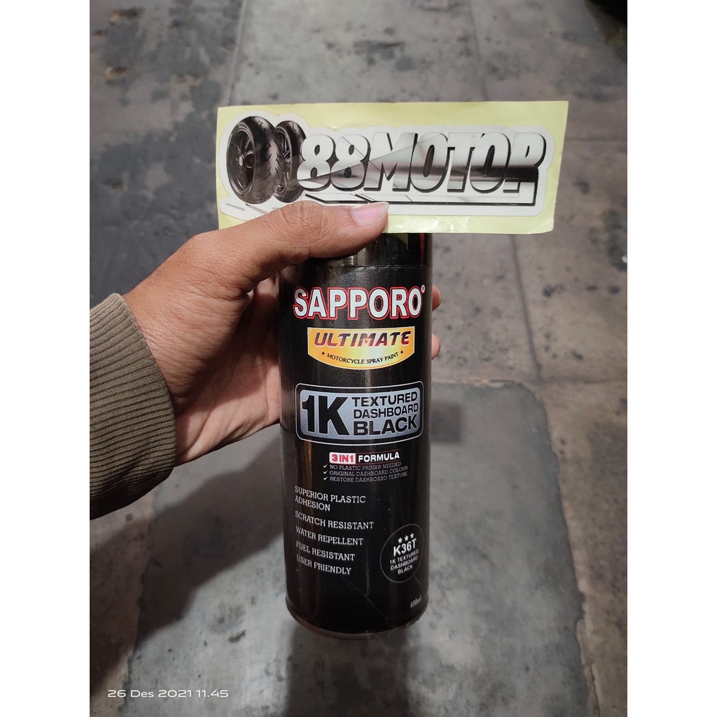 Sapporo Ultimate 1K K36T Textured DashBoard Black