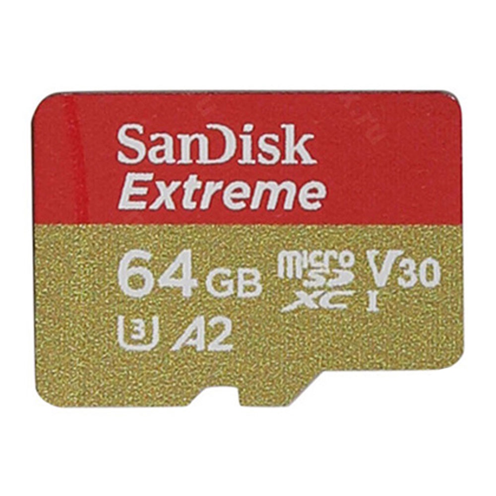 Sandisk MicroSDXC Extreme A2 V30 UHS-1 (160MB/s) 64GB - SDSQXA2-064G-GN6MN