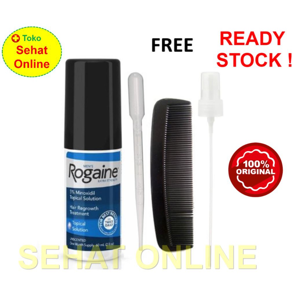 Men's Rogaine 5% Minoxidil 60 ml Per Botol