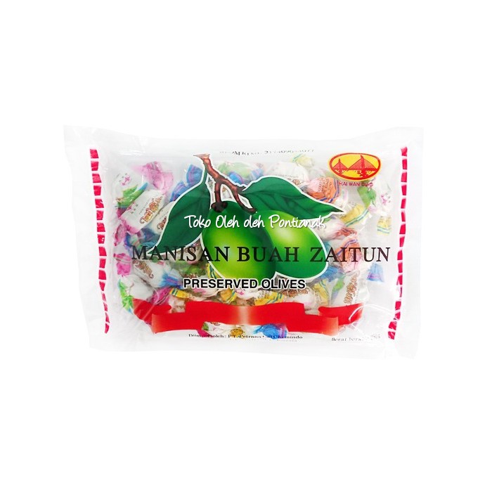 

MANISAN BUAH KANA - ZAITUN TANPA BIJI - PRESERVED OLIVE SEED 250gr