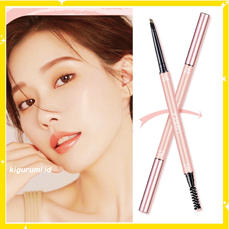 LAMEILA Gold Pink Pensil Alis Eyebrow Colors Double Heads Eyebrows LA143 835