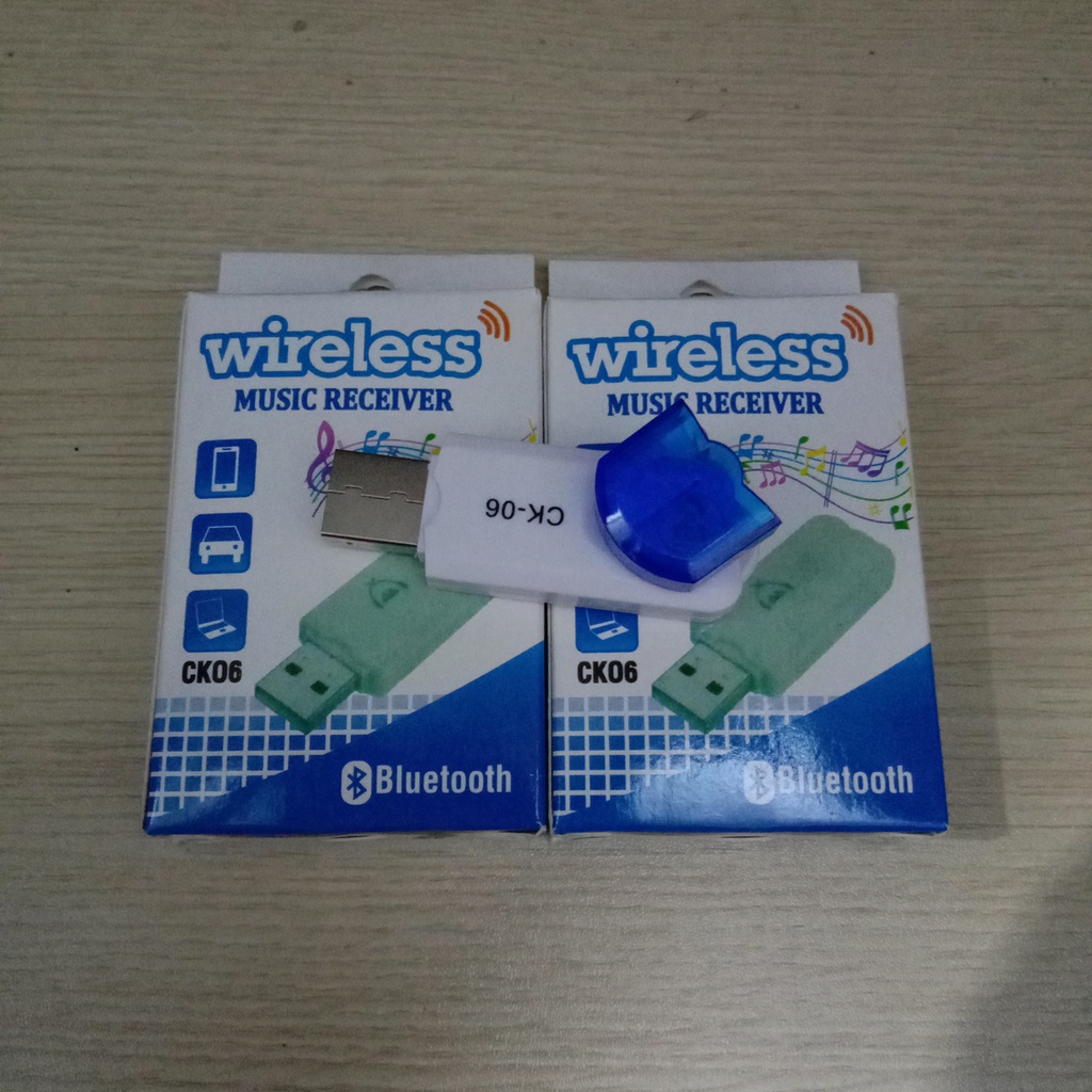 BLUETOOTH RECEIVER CK 06/BLUETOOTH AUDIO RECEIVER TANPA KABEL AUX
