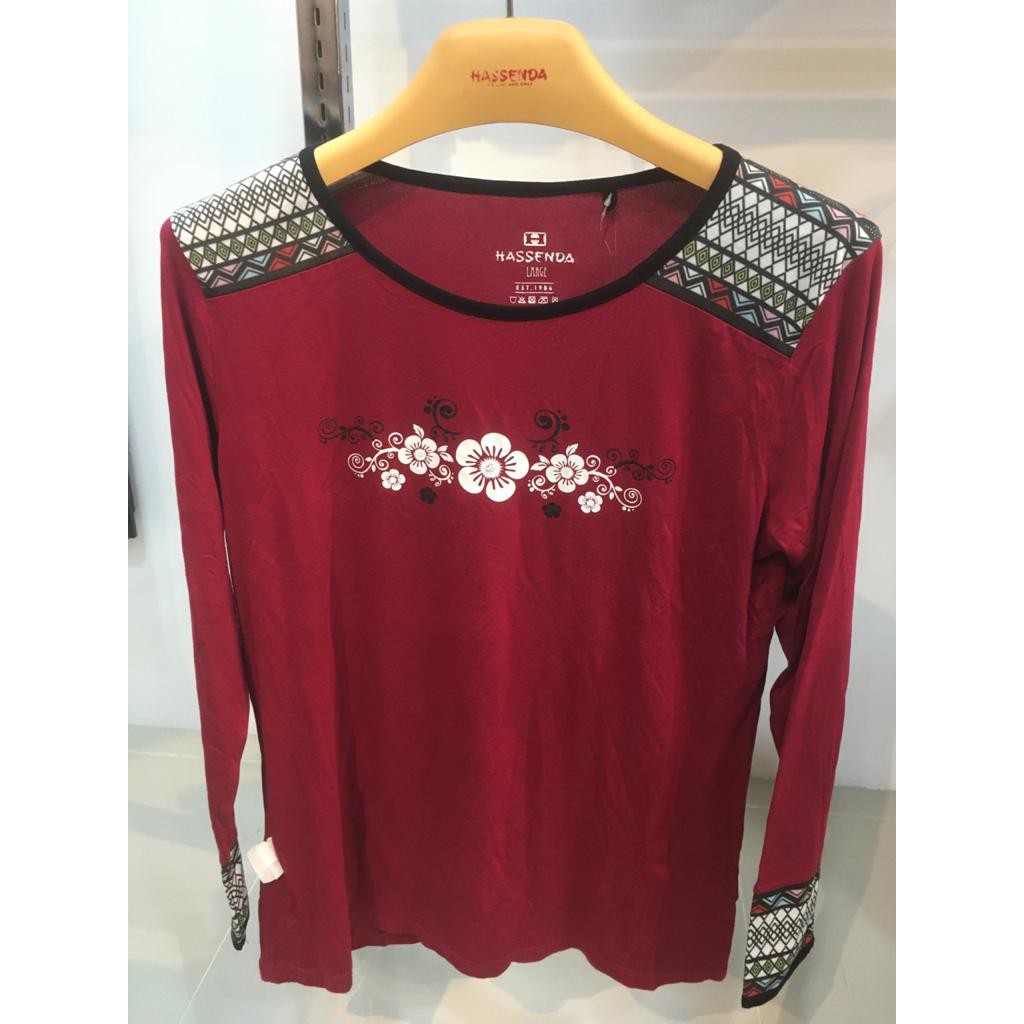 HASSENDA KAOS / ATASAN WANITA LENGAN PANJANG / HASSENDA SPECIAL PRICE