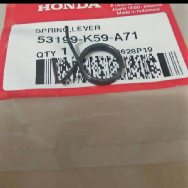 per spring handle rem depan new vario 150 new vario 125 genio original