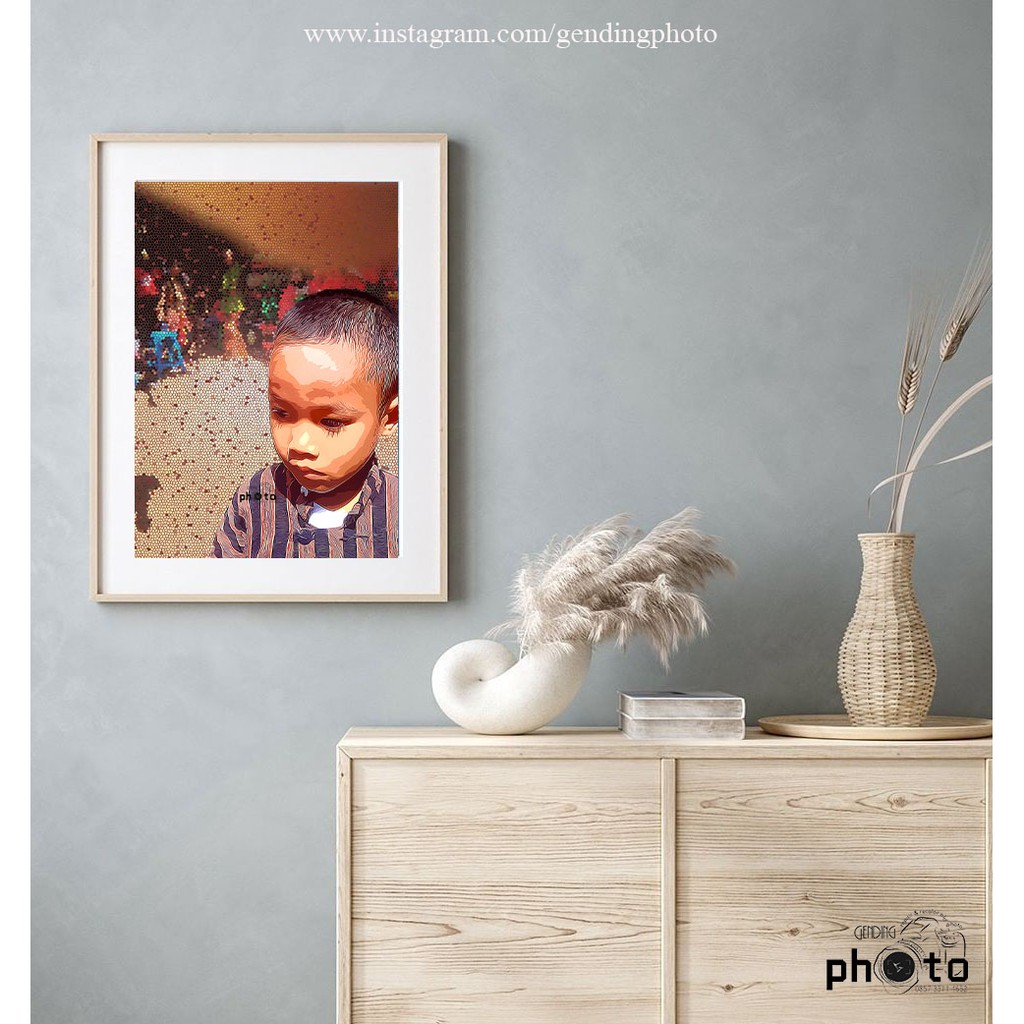 Jual Foto lukis,pop art,foto jadul,foto rusak,fotoKTP,foto kenangan