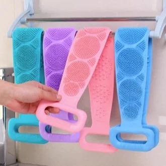 (SKR) Sikat Punggung Sikat Mandi Bahan Silikon Alat Penggosok Badan Sikat Lembut Scrubber Silicone