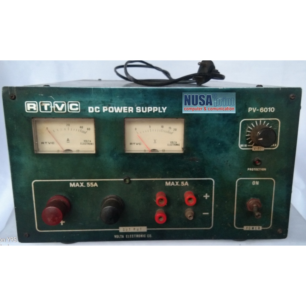 RTVC DC Power Supply PV 6010 60A Bekas