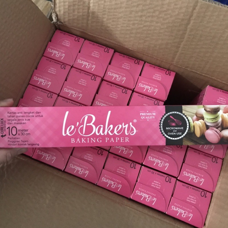 

le bakers baking paper size 30cm x 10m