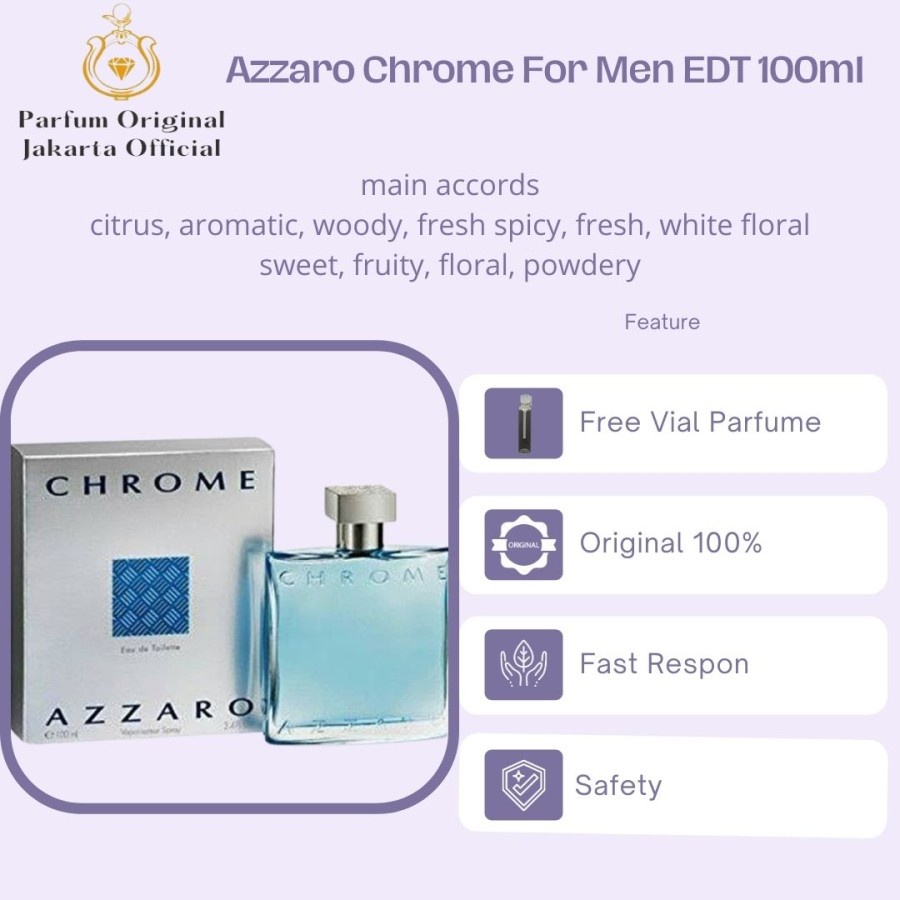 Parfum Parfume Perfume Asli Perawatan Kecantikan Original Import Branded Pria Laki Laki Cowok Azzaro