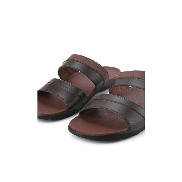 SANDAL SLIDE PRIA CARDINAL ORIGINAL CASUAL TERBARU COKLAT CA13