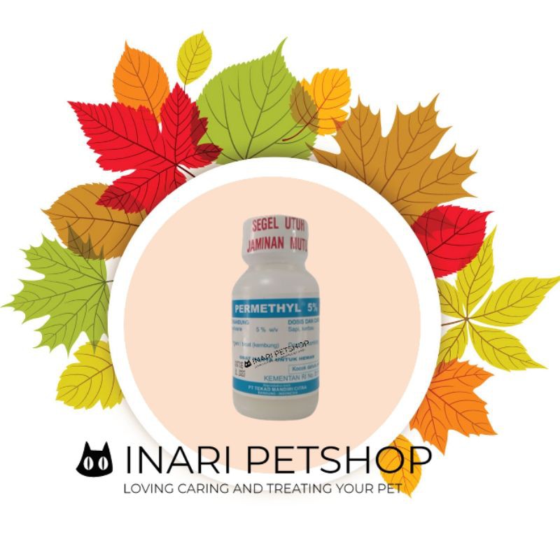 (AMPUH) PERMETHYL 5% OBAT KEMBUNG DIARE MENCRET HEWAN KELINCI KAMBING SAPI MINUM ORAL 25 ML