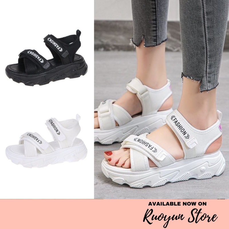 RYX - Fashion Volex Sandal Slip On Wanita Fashion Casual - Ori Import