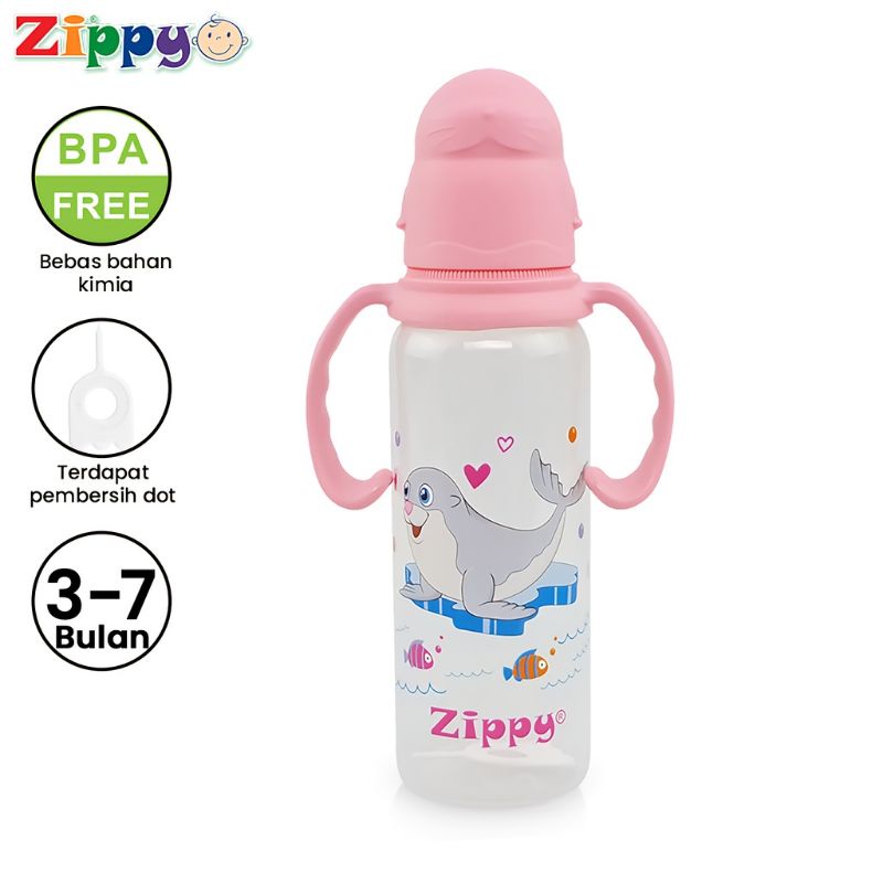 Botol susu Zippy Handle 240ml