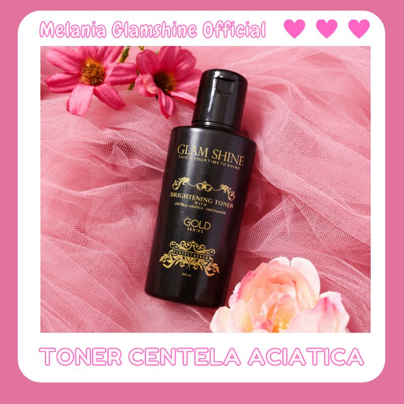 Toner glam shine glamshine centela asiatica cica Melania glamshineofficial