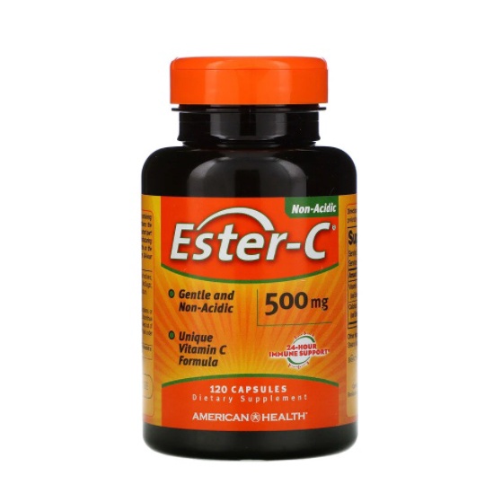 American Health Ester C 500 mg 120 Caps VItamin C Ester-C