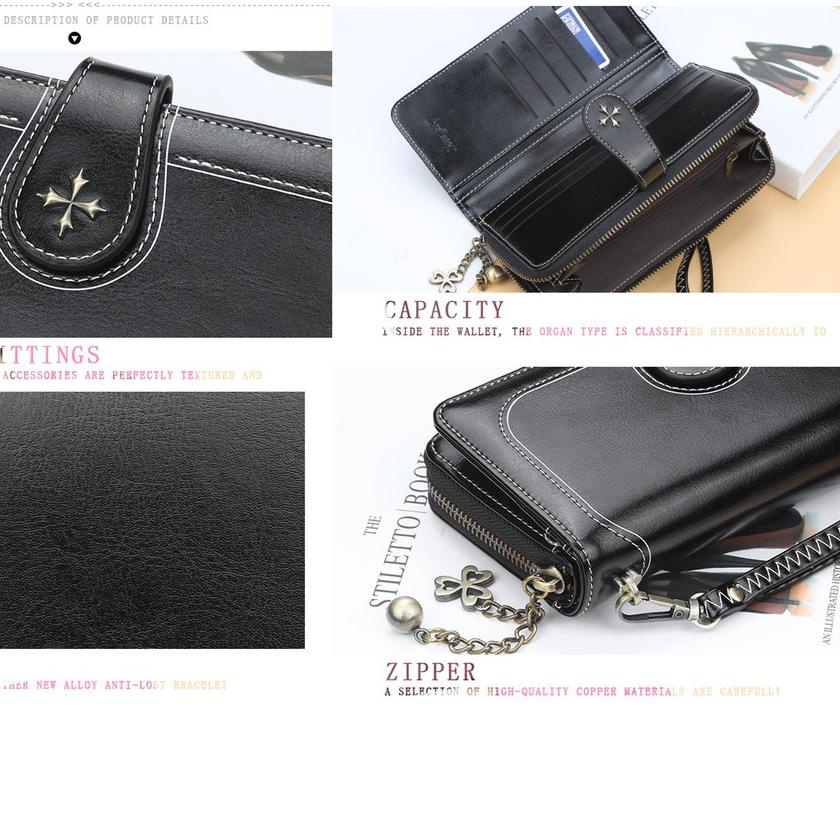 ➸ ORIGINAL Dompet Panjang Wanita / Dompet Baellerry Import Wanita N1813 ▼