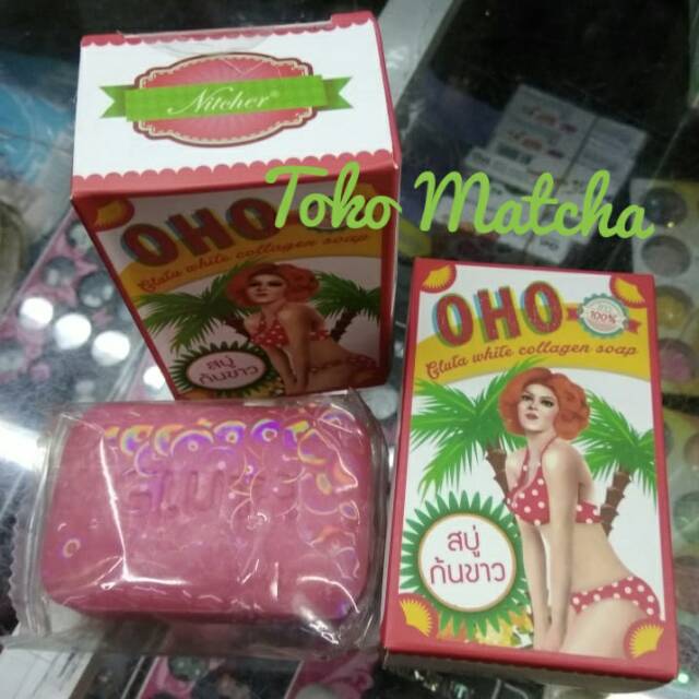 Sabun OHO Soap Original - Gluta Whitening Collagen Soap