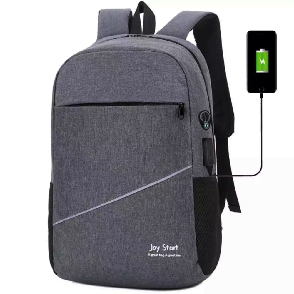 6.6 Shopee Belanja Gratis!! Tas Backpack Laptop JS2021 Tas Ransel Pria Kwalitas Import Tas Sekolah Bahan Kanvas