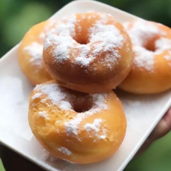 

Donat Kentang gula frozen