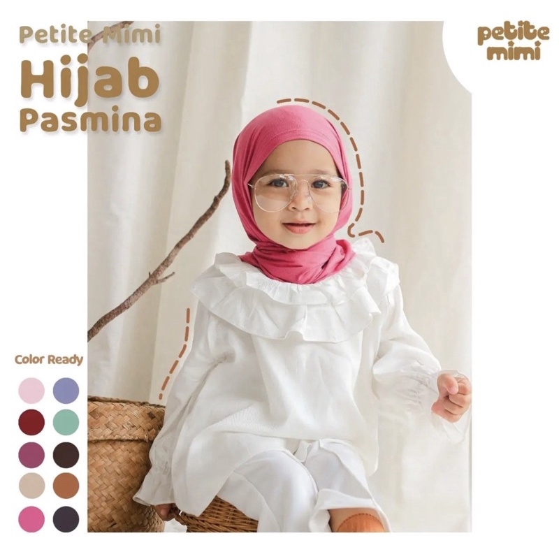 Petite Mimi Hijab Pashmina - Jilbab Anak