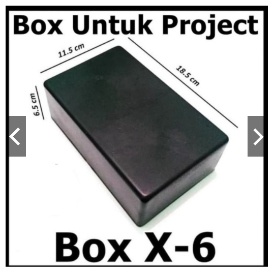 Box X6 X 6 Hitam Kotak Rakit Satfinder Sendiri