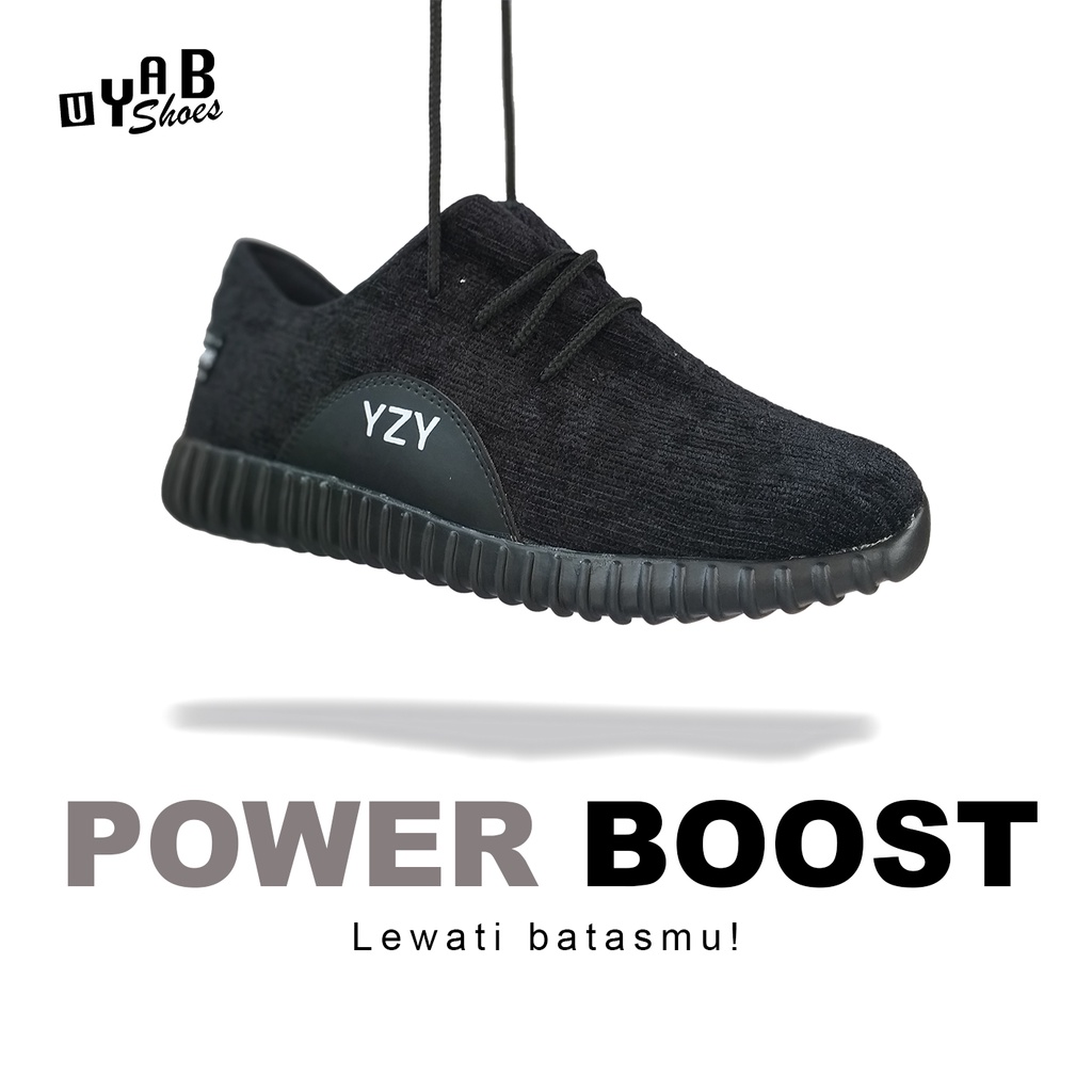 Adidas Hitam Sepatu Hitam Polos Sepatu Sekolah Sepatu Pria Wanita Sepatu Kerja Sepatu Sneakers Terba