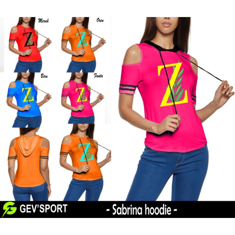 TSHIRT SABRINA / ATASAN GEVSPORT / GEVSPORTWEAR TSHIRT