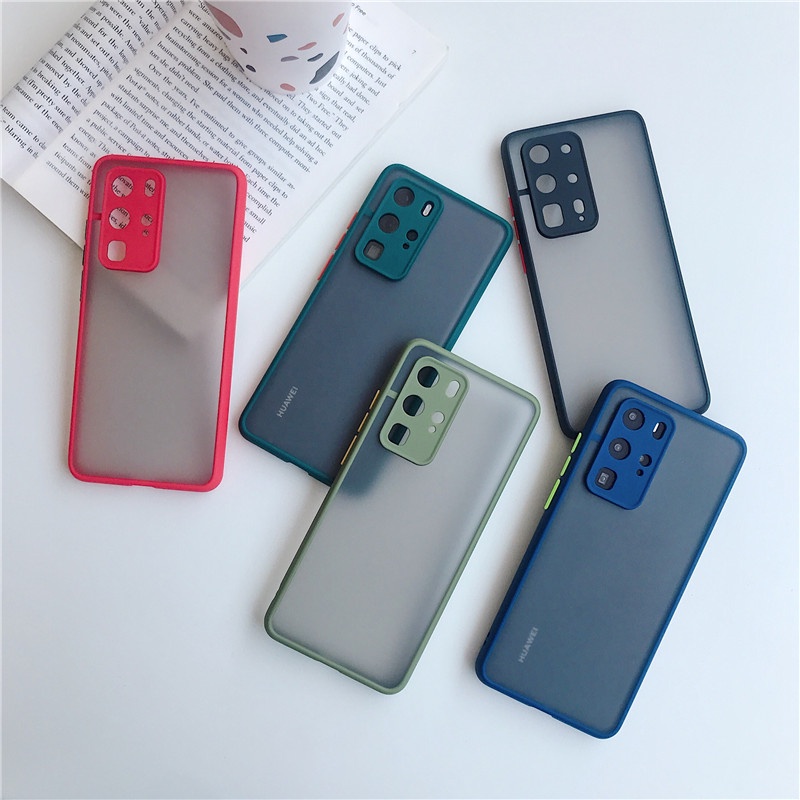 Soft Case Huawei P40 Pro + P30 Pro Soft My Choice Aero Color Button Matte