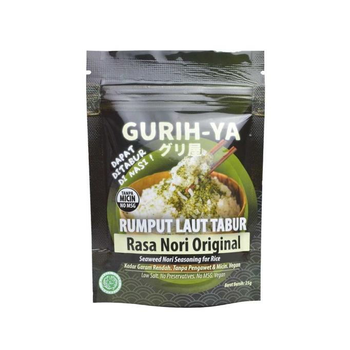 

Gurih-Ya Nori Original/ Nori Pedas/ Nori Bonito Pouch 25 Gr