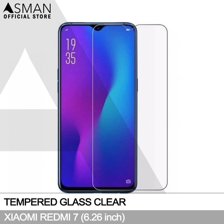 Tempered Glass Xiaomi Redmi 7 (6.26&quot;) | Anti Gores Pelindung Layar Kaca - Bening