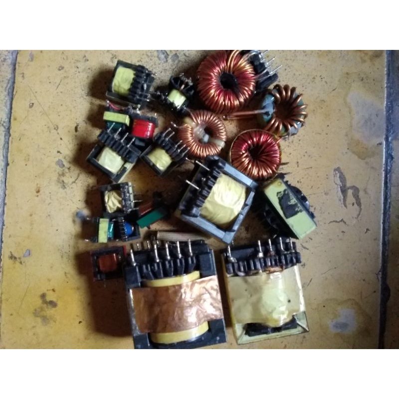 Trafo bekas power suply bisa untuk jt