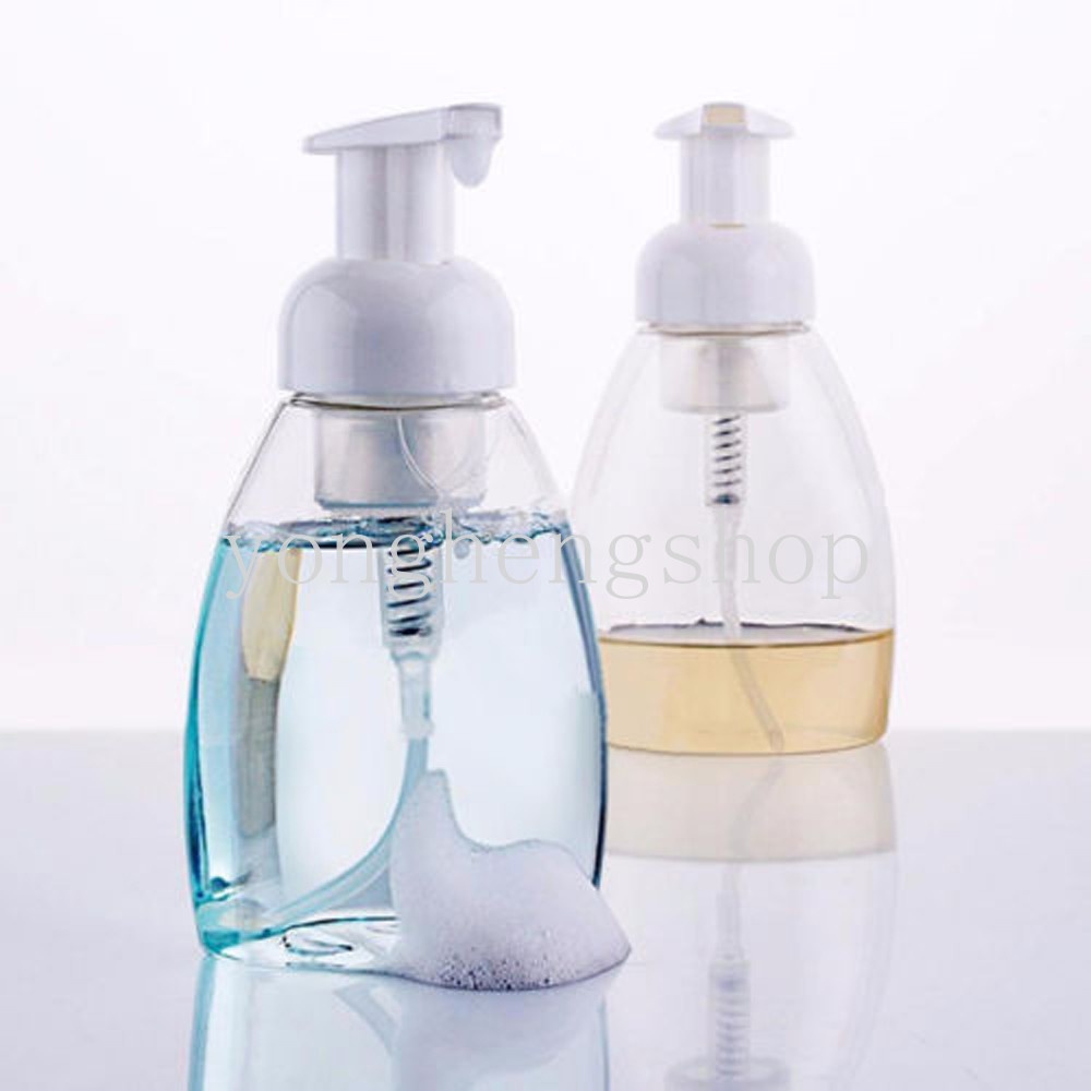 Botol Pompa Isi Ulang Sabun Cair Lotion Sampo Hand Sanitizer Portable 300ml Untuk Travel