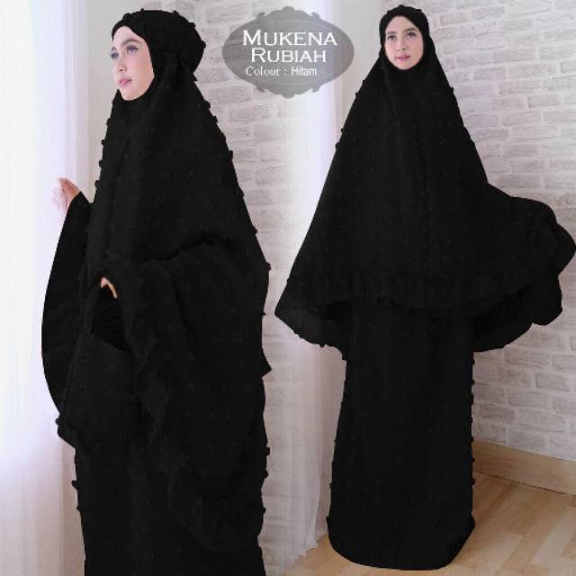 Mukena Rubiah + Tas || Mukena Mewah Murah Cantik