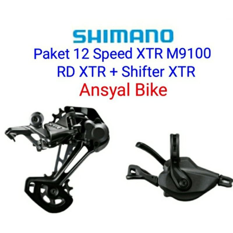 paket XTR 12 Speed RD XTR M9100 Shifter XTR M9100 12 speed