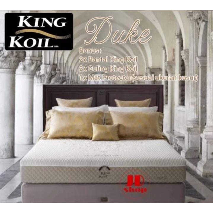 Spring Bed Bed Set King Koil DUKE Spring Promo Murah Ready Makassar